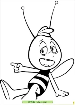 9张昆虫动画片《小蜜蜂玛雅》和蝴蝶比特丽斯涂色图片！ | 涂色集，涂色画打印大图 : 在动画片《小蜜蜂玛雅》中，蝴蝶角色名为比特丽斯（Beatrice）。比特丽斯是一只成熟美丽的花蝴蝶，她喜欢跳舞，跳起舞来优雅动人。她非常珍惜自己美丽的翅膀，并希望在舞会上展示自己最优美的舞姿，最好还有帅气的蝴蝶邀请她跳舞。比特丽斯的角色展现 9张昆虫动画片《小蜜蜂玛雅》和蝴蝶比特丽斯涂色图片！