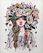 动漫风~水彩人物~[兔子] 
ins : margaretmoralesart ​​​