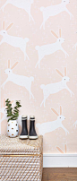 This sweet print by Gingiber is perfect for any Littles room.  Leaping Bunnies is a favorite among editors + influencers!