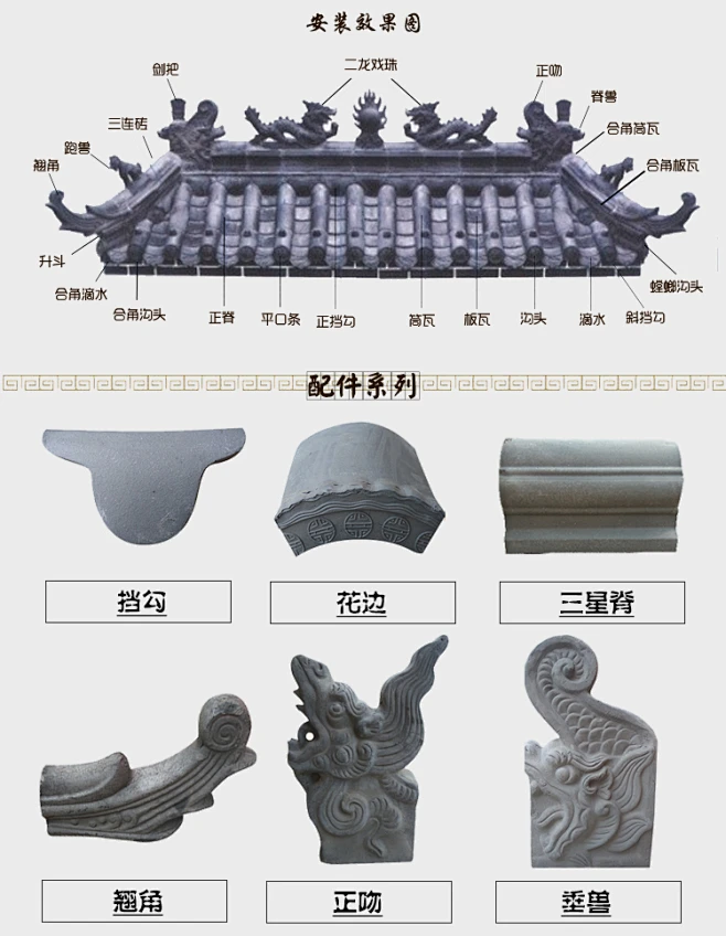 新品新农村青瓦小青瓦古建瓦仿古瓦瓦片中式瓦屋顶瓦四合院瓦-淘宝网-花瓣网