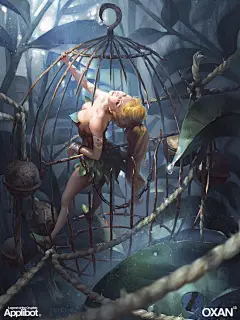 游戏美术资源 欧美优秀插画 人物场景设定原画集