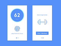 张改变采集到App－健身运动