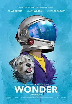 奇迹男孩 Wonder 海报
