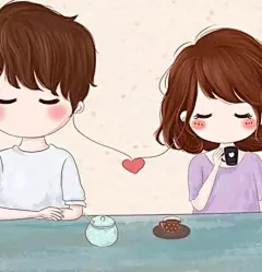 萌萌图 可爱的小薇 情侣温馨系 可爱 头像 壁纸