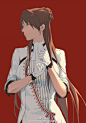#少女前线# 感觉很久没发图了，发一下最近画的小姐姐（混入一些老图