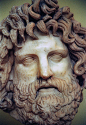 Marble portrait of Zeus. Piraeus museum