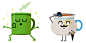 Google Allo Stickers: Caffeine Rush : We worked again with the super awesome people at Anyways on a new animated sticker pack for the Google messaging app Allo. The theme for our pack is COFFEE, these are the stickers that people should share when they ne