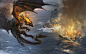 Dragons of the Sea, Victoriya Anda : Fan art for Dragon Eternity project (Game Insight), while working on it)
Ship's model made and lightened by my colleagues according to my concept (you may find the whole set of ships here https://www.artstation.com/art