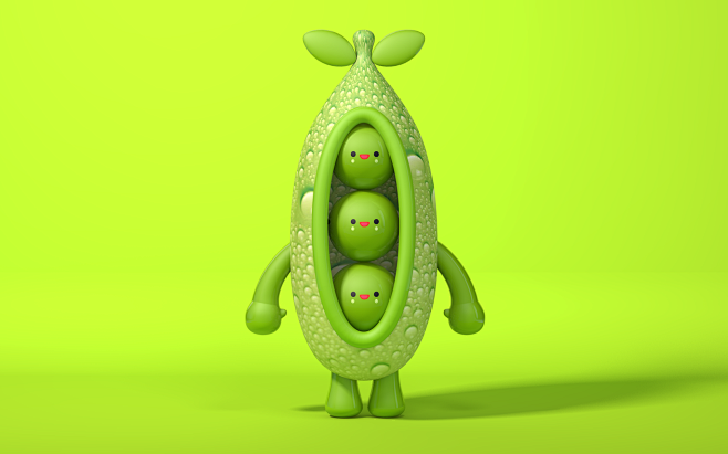 C4D制作小怪物
