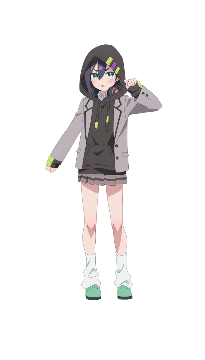 原賀胡桃 | Character | TVアニメ「君のことが大大大大大好きな100人の彼女」公式サイト-花瓣网