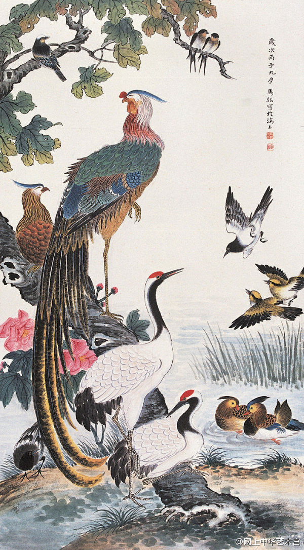 马骀（1886～1937）清未民初著名画...