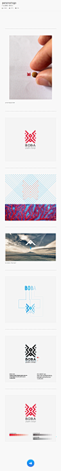 personal logo on Behance