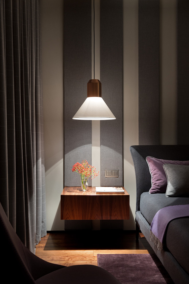 Grey and Walnut