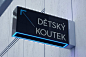 signpost – Gourdin & Müller wayfinding system and signage for the shopping centre New Karolina in Ostrava