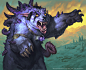 Feral Rage : Hearthstone, Alex Alexandrov : Illustrations made for Hearthstone's Expansion : Whispers of the Old Gods