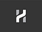 H letter logo simple logo logo icon brandmark logo minimal h letter