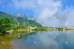 长野白波的四郎马山和浜池