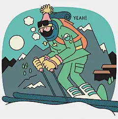 #设计美学# #插画#
来自Mondo Magazine的一组个性十足的扁平风插画，有没有给你提供灵感呢~ ​​​​