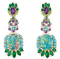 Dear Dior Bouquet d'Opales earrings.