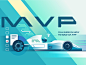 How to Build an MVP car f1 speed mvp idea web checklist search illustration flat design vector