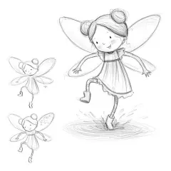 【可爱手绘】童真童趣，烂漫童年。

作者：Michellelisatodd ​​​#手帐素材插画手绘##艺界v动态# ​​​​