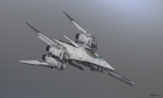 A series of spaceshi...