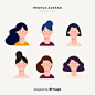 People avatar collection Vector | Free Download