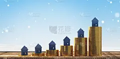 房屋,插画,三维图形,商务,保险,银行,户外,家庭保险,房地产,安全的
