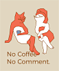 Cat Coffee design graphic design  ILLUSTRATION  Spa