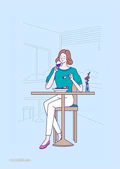 腾飞的胖子采集到线性插画