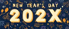 元旦跨年祝福公众号首图