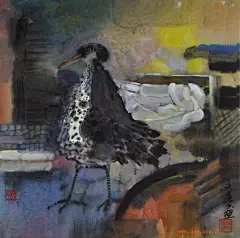 陶文杰彩墨国画欣赏