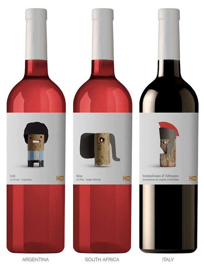 红酒汇：葡萄酒包装设计系列八