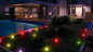Govee RGBIC Wi-Fi + Bluetooth Outdoor Ground Lights(36ft) : Model: H7050 Bring the excitement outdoors year-round with these colorful ground lights. Invigorate your patio or lawn with innovative RGBIC lighting with IP67 waterproof grade to protect them fr