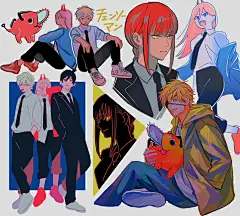 电锯人

Twitter：am88121（いねむりまりも）