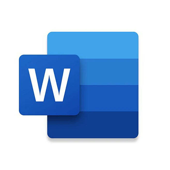 Microsoft Word【图标 APP LOGO ICON】-花瓣网