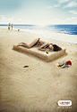 Lonas Mattresses Poster Summer Campaign 2014 : Poster image Summer Campaign for a mattresses' producer.