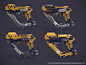 star citizen weapon concept , Nick Govacko : Some stuff that i did with the cig team and their art director Paul Jones for the star citizen project. 
For the Gemini weapons, the original Design inspiration has come from CIG and Peter Ku.
For the PAW, the 