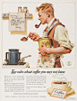 J.C. Leyendecker的AMERICAN COFFEE 咖啡广告 第二部分
插画/广告