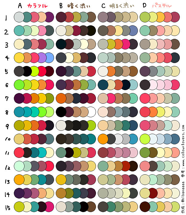 配色,还怕配不出好看的颜色吗╭(′▽`)╯转需~【hope】,色板搬砖男孩