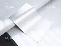 金属海报    - 源文件下载【酷图网】金属,海报,样机,A4纸,质感,传单,纸,纸张,材质,创意,素材,元素,卷曲,单页,矩形,柔软