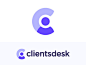 C for client logo concept | CRM software (sold)
