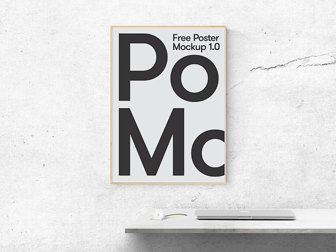 Po Mo Poster Mockup ...