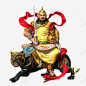 武财神与黑虎 平面电商 创意素材