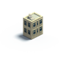 C4d建筑3D立体模型_2725549369