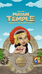 Mayan Temple玛雅神庙游戏手机界面设计 游戏手机界面