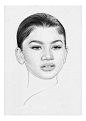 #SketchingSeason II : A Mini series of Portrait Illustrations.Pencil on A4 cartridge paper. 