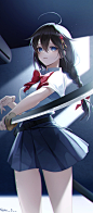 naru   二次元少女   壁纸