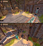 Luscus Town Location (game in progress)