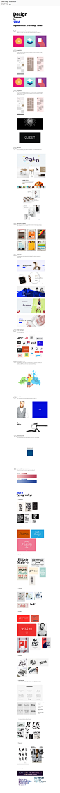 2016 Design Trends Guide on Behance